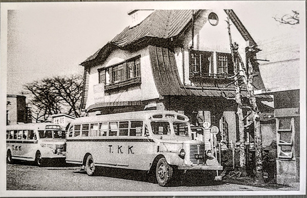 多分昭和30年頃、田園調布駅と東急バス